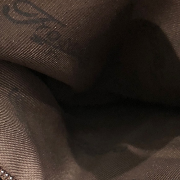 Fossil Dark Brown Crossbody # 75082 Genuine Pebble Leather Messenger Bag EUC - Picture 16 of 16